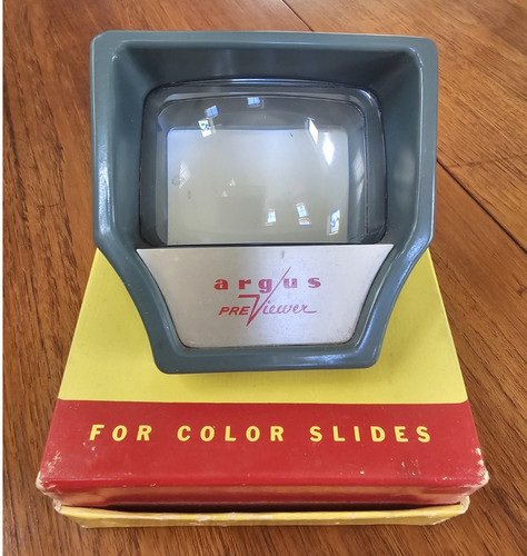 Vintage argus previewer - argus, no